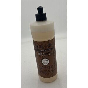 mrs meyers dish soap acorn spice 16fl oz limited edition